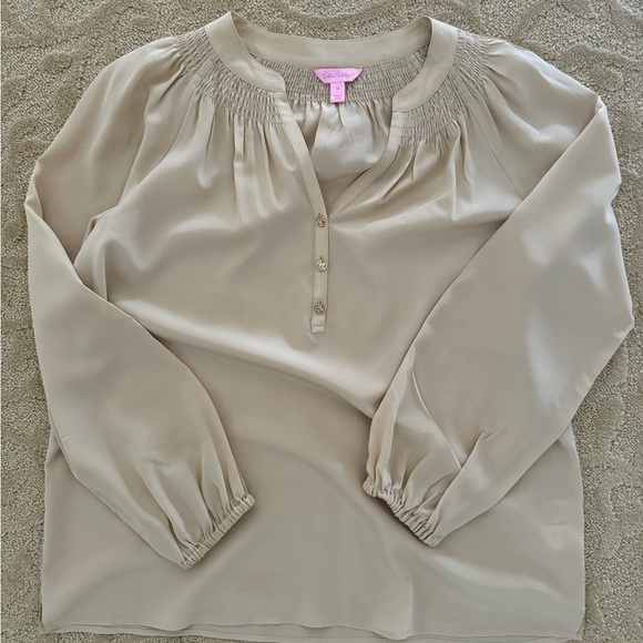 Lilly Pulitzer Elsa top size M worn one time for four hours - Picture 2 of 4